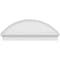 Ekena Millwork Segment Arch Smooth Architectural Grade PVC Combination Pediment, 50"W x 19-3/8"H x 2-3/4"P PEDPC050X195SEG00 - alternate 4